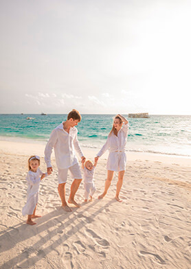 Роскошные песчаные пляжи – для всей семьи