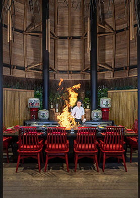 Отдать должное мастерству теппаньяки в Nest