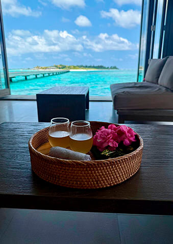 В преддверии роскошного релакса над океаном…