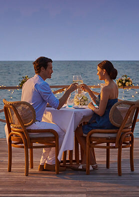 Наслаждаться романтическими ужинами