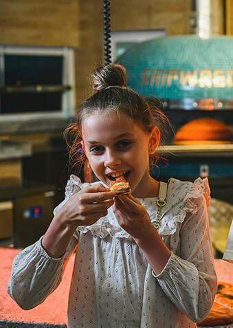 Пицца из печи Shipwrecked великолепна!