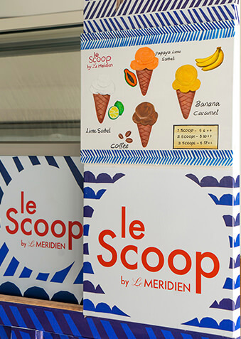 Не забудьте охладиться потрясающим мороженым!