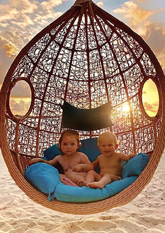 В Cocoon Maldives часто приезжают семьи с малышами