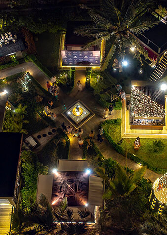 Так в Ozen Reserve Bolifushi отмечают День шампанского