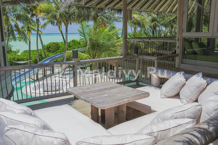 Зона отдыха на втором уровне