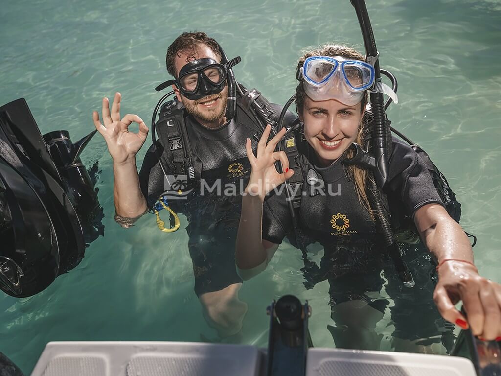 Дайвинг в Sun Siyam Vilu Reef Maldives