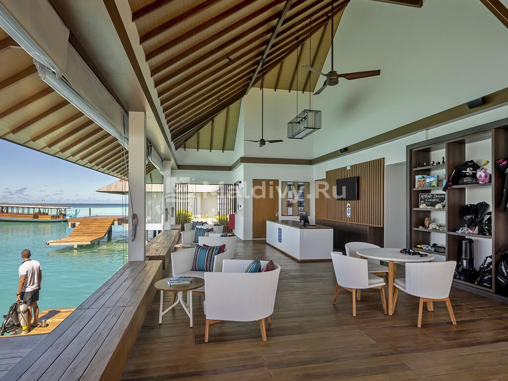 Дайвинг в Pullman Maldives Maamutaa Resort