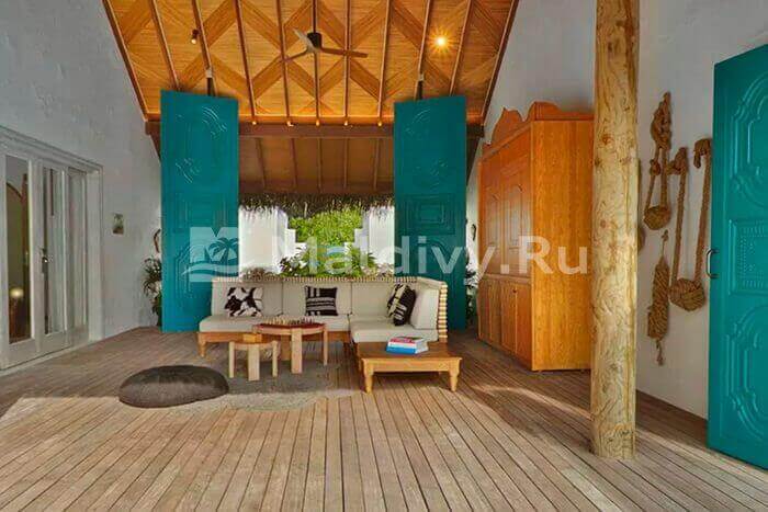 Зоны отдыха полуоткрытой планировки