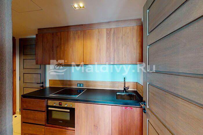 Кухня и комнаты для персонала