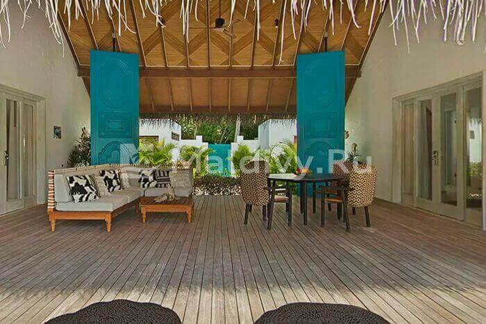 Зоны отдыха полуоткрытой планировки