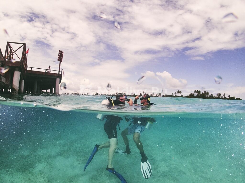 Дайвинг в Sun Siyam Iru Fushi Maldives